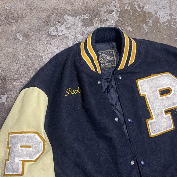 Vintage pius popes letterman jacket - Picture 2 of 4
